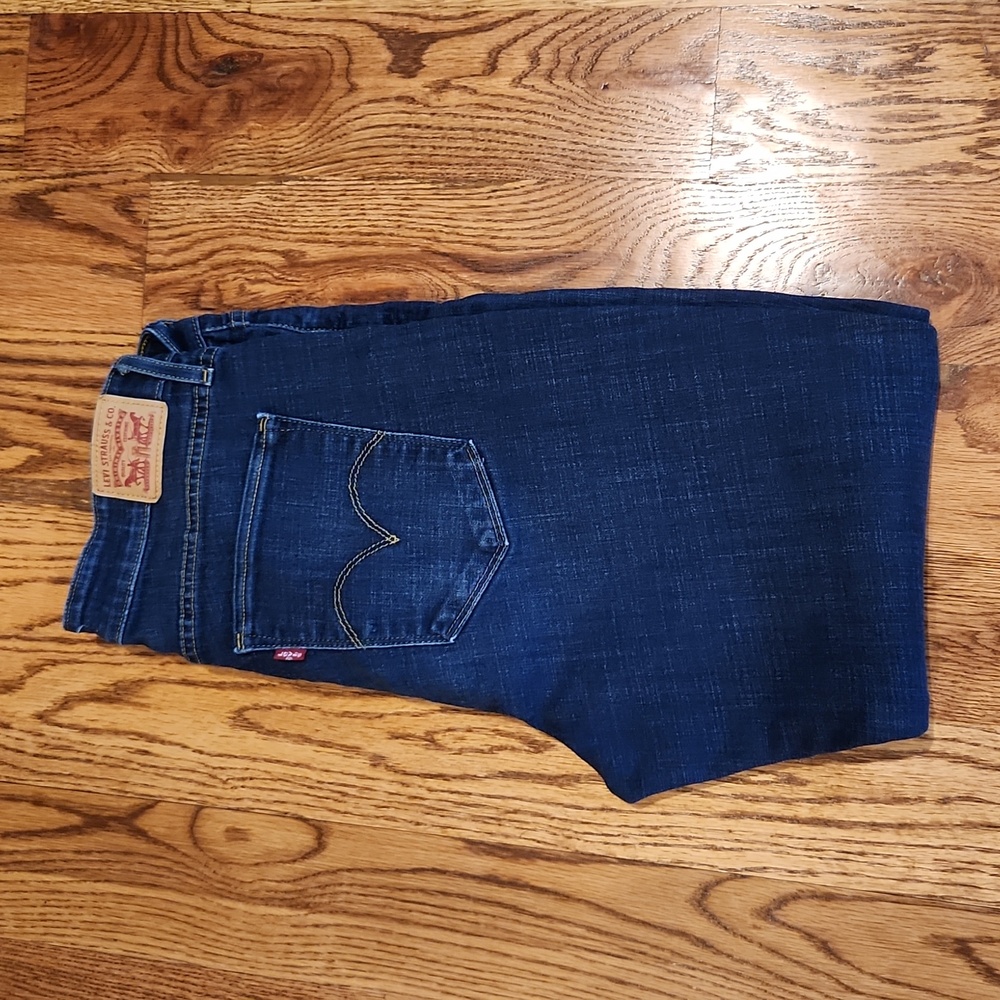 Women levi Blue Jeans Size 33 /14